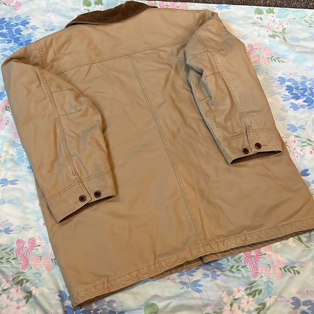 LL Bean Adirondack Barn Jacket Canvas Quilted 2X - Picture 7 of 14